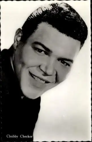 Ak Sänger Chubby Checker, Portrait