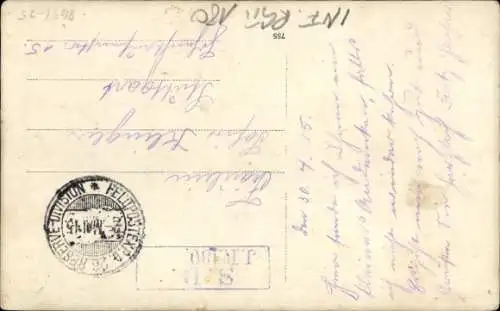 Foto Ak Zwei Deutsche Soldaten in Uniformen, Inf. Rgt. 180, I WK