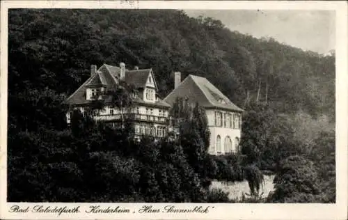 Ak Bad Salzdetfurth in Niedersachsen, Kinderheim, Haus Sonnenblick