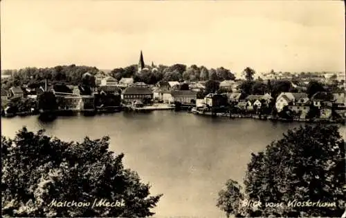 Ak Malchow in Mecklenburg, Blick vom Klosterturm