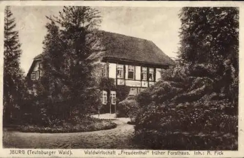 Ak Bad Iburg am Teutoburger Wald, Forsthaus Freudenthal