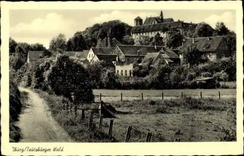 Ak Bad Iburg am Teutoburger Wald, Teilansicht