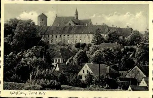 Ak Bad Iburg am Teutoburger Wald, Schloss