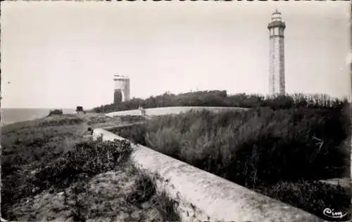 Ak Saint Clément des Baleines Île de Ré Charente Maritime, L'ancien Phare datant de 1679