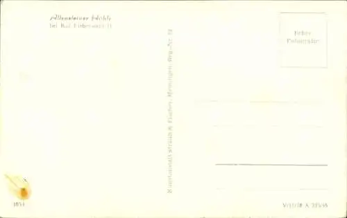 Ak Bad Liebenstein im Thüringer Wald, Altensteiner Höhle, Boot, Mann