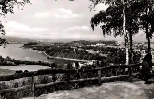 Ak Essen im Ruhrgebiet, Baldeneysee, Panorama