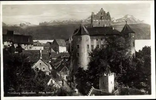 Ak Meersburg am Bodensee, Altes Schloss