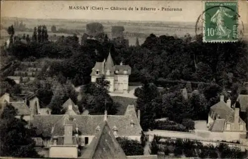 Ak Massay Cher, Chateau de la Reserve, Panorama