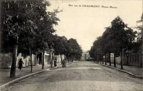 Ak Chaumont Haute Marne, Teilansicht