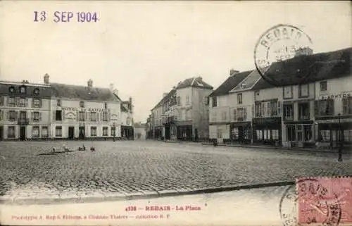 Ak Rebais Seine et Marne, La Place