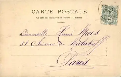 Ak Évreux Eure, Canal de la Reine Jeanne