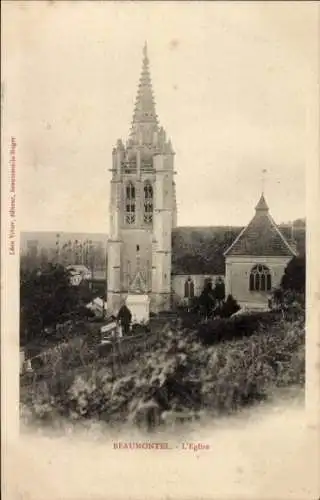 Ak Beaumontel Eure, Kirche