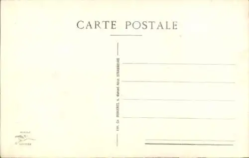 Ak Colmar Kolmar Elsass Haut Rhin, Krankenhauskapelle, Kirche