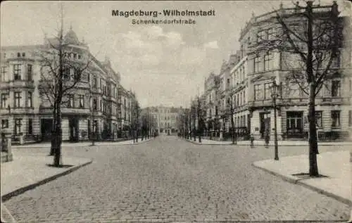 Ak Wilhelmstadt Magdeburg an der Elbe, Schenkendorfstraße