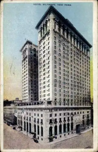 Ak New York City USA, Hotel Biltmore