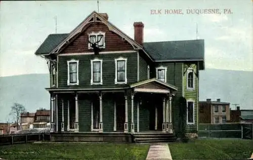 Ak Duquesne Pennsylvania USA, Elk Home