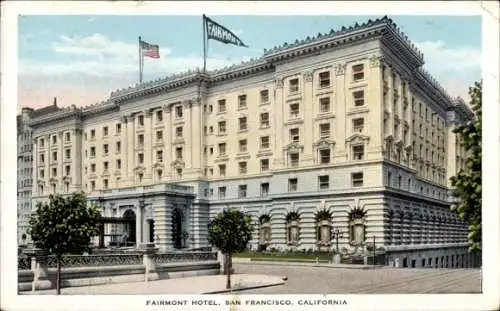 Ak San Francisco Kalifornien USA, Fairmont Hotel