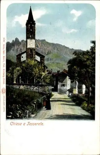 Ak Tesserete Capriasca Kanton Tessin, Kirche