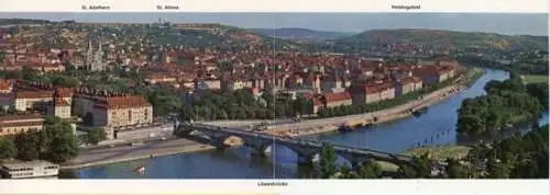 1 Panorama Bild von Würzburg im Umschlag 