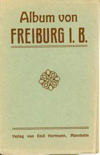 Album mit 20 AK Freiburg I. B.