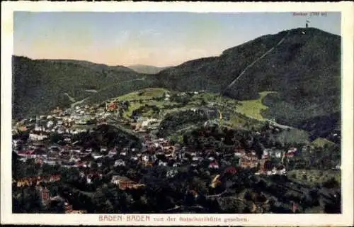 Set von 14 AK Baden Baden, Kurhaus, Frieseuberg etc.