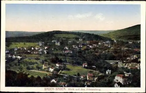 Set von 14 AK Baden Baden, Kurhaus, Frieseuberg etc.