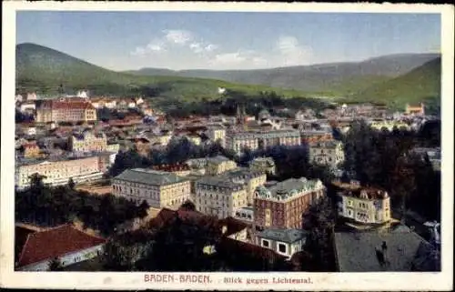 Set von 14 AK Baden Baden, Kurhaus, Frieseuberg etc.