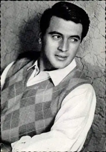 Ak Schauspieler Rock Hudson, Portrait