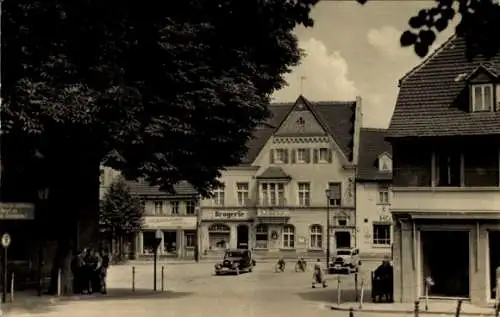 Ak Hohenmölsen im Burgenlandkreis, Stalinplatz, Drogerie