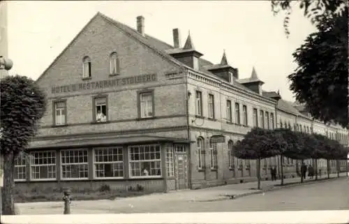 Foto Ak Stolberg im Harz, Hotel und Restaurant Stolberg, Veranda