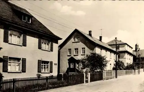 Ak Weischlitz im Vogtland, Rosa-Luxemburg-Straße