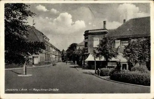 Ak Jeßnitz Jessnitz in Anhalt, Raguhner Straße