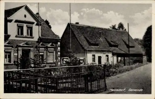 Ak Meinsdorf Roßlau in Sachsen Anhalt, Gemeinde