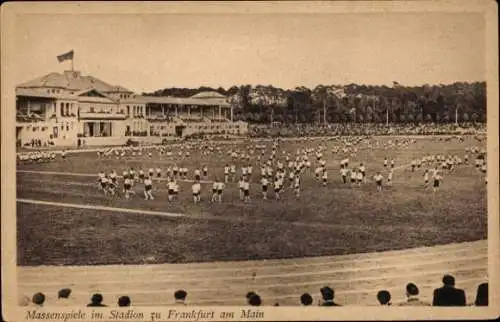 Ak Frankfurt am Main, Massenspiele im Stadion