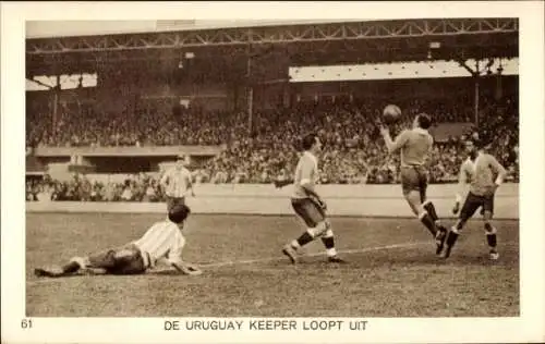 Ak Amsterdam Olympische Spiele 1928, Fußball, Uruguay