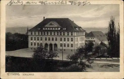 Ak Tettnang in Württemberg, Schulhaus