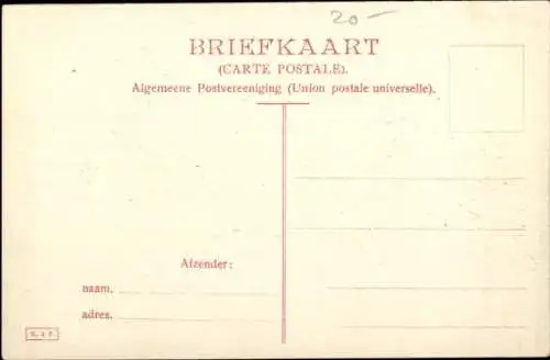 Ak Belgien, 25-jähriges Bestehen des ANWB, Festumzug des Fuhrwesens 1908, Hundekarren