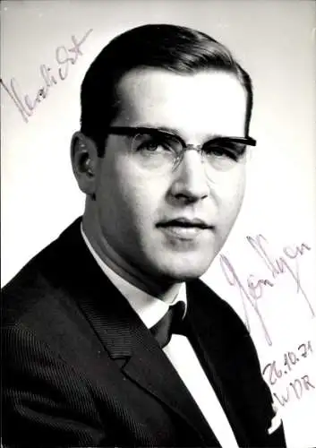 Ak Schauspieler Egon Hoegen, Portrait, Autogramm