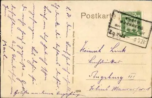 Ak Amberg in der Oberpfalz Bayern, Ziegeltor