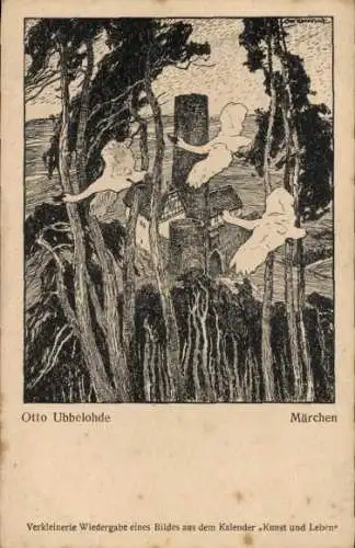 Künstler Ak Ubbelohde, Otto, Märchen