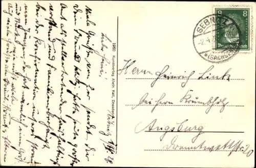 Ak Sebnitz Sachsen, Panorama