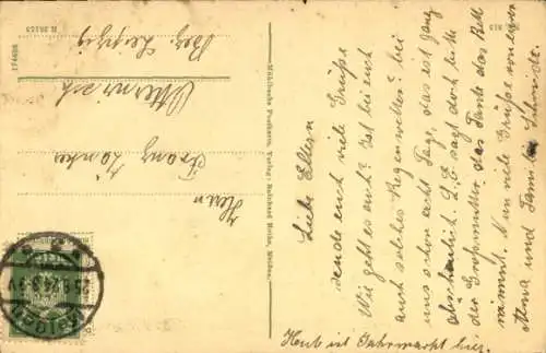 Ak Meißen an der Elbe, Burgstraße