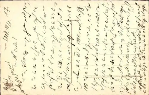 Wappen Ak Durch Kampf zum Sieg, Fahne