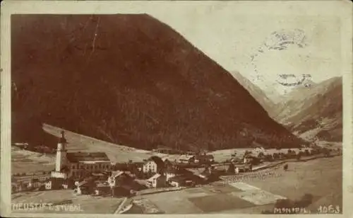 Ak Neustift im Stubaital Tirol, Ort mit Umgebung