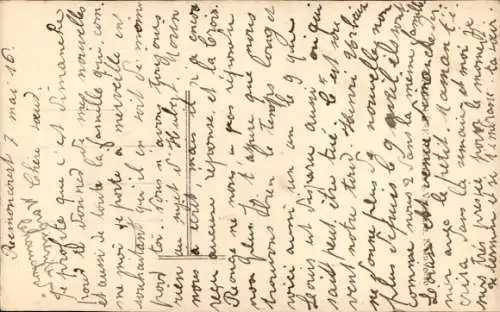 Ak Bunter Blumenstrauß in einer Vase