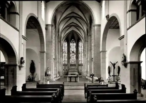 Ak Köln am Rhein, Basilika St. Ursula, Innenraum, Hochchor, Seitenaspsis