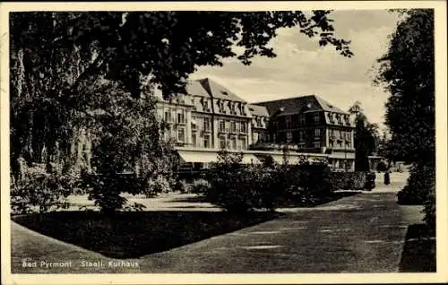 Ak Bad Pyrmont in Niedersachsen, Staatliches Kurhaus