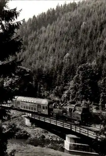 Ak Deutsche Eisenbahn, Dampflok Nr. 83 1022, Baujahr 1955