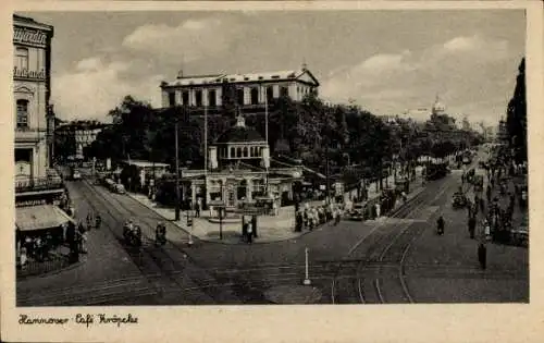 Ak Hannover in Niedersachsen, Café Kröpcke