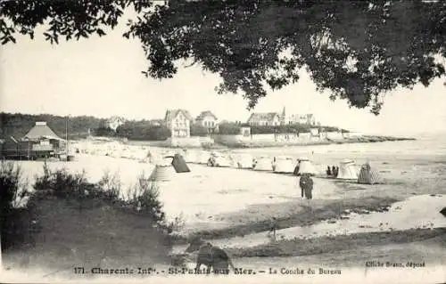 Ak Saint Palais sur Mer Charente Maritime, La Conche du Bureau